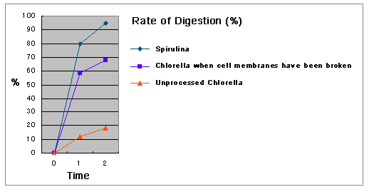Protein Digestion Rates Chart