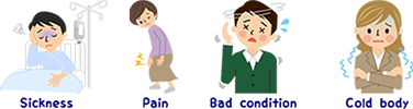 People who are largely worried about their health